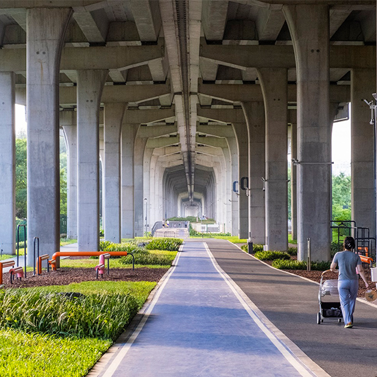 西灣-前海灣慢行貫通及周邊環(huán)境整治工程施工